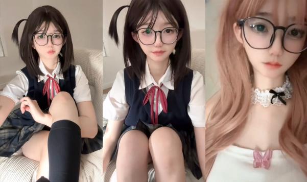 抖音擦边网红【美羊羊桑】百元门槛视频流出