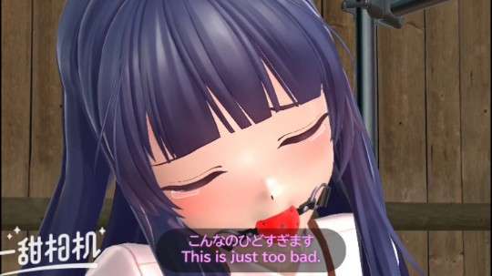 漫画sm 捆绑束缚 口球 按摩棒惩罚